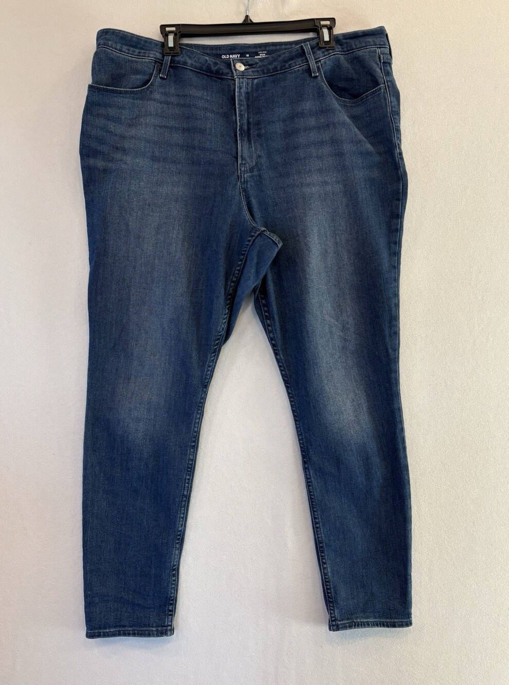 Old Navy Jeans Womens 18 High-Rise Wow Super Skinny Blue Denim